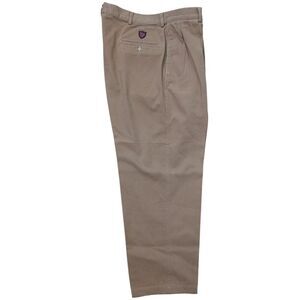 VTG Polo by Ralph Lauren "The Classic Golf Pant" Khaki Chinos - Pleated - 35x28
